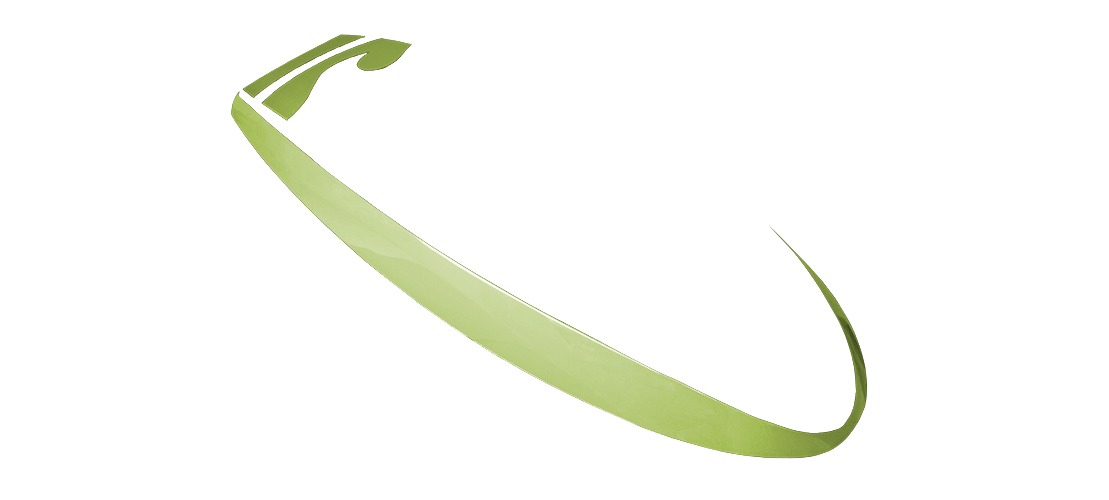 panel a in lime green color, bottom view