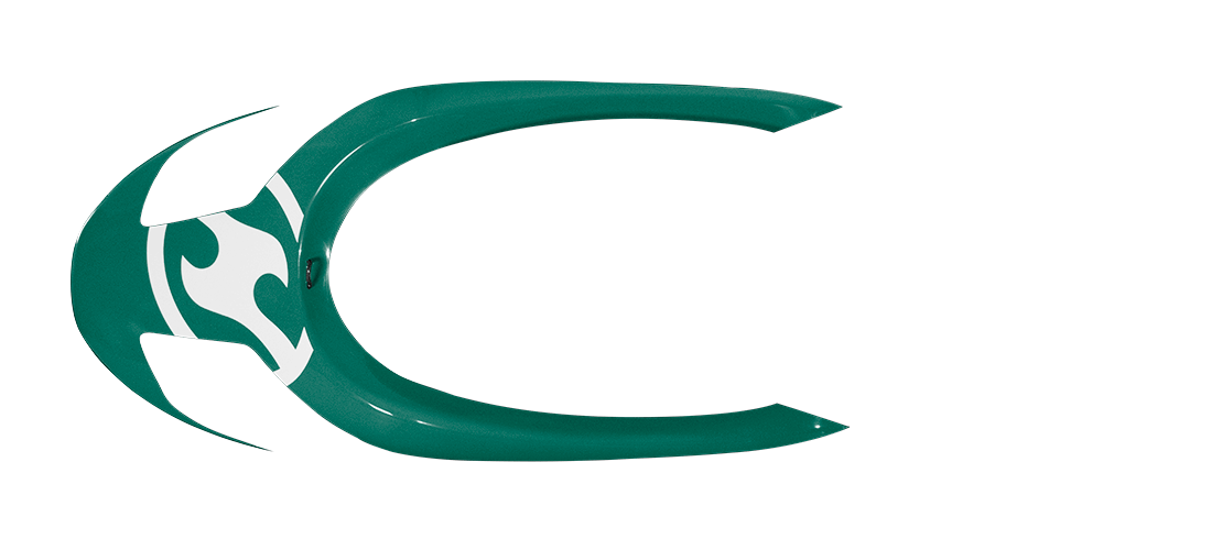 panel a in opal green color, top view
