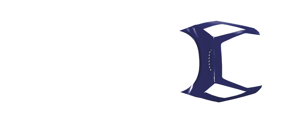 panel b in night blue color, top view