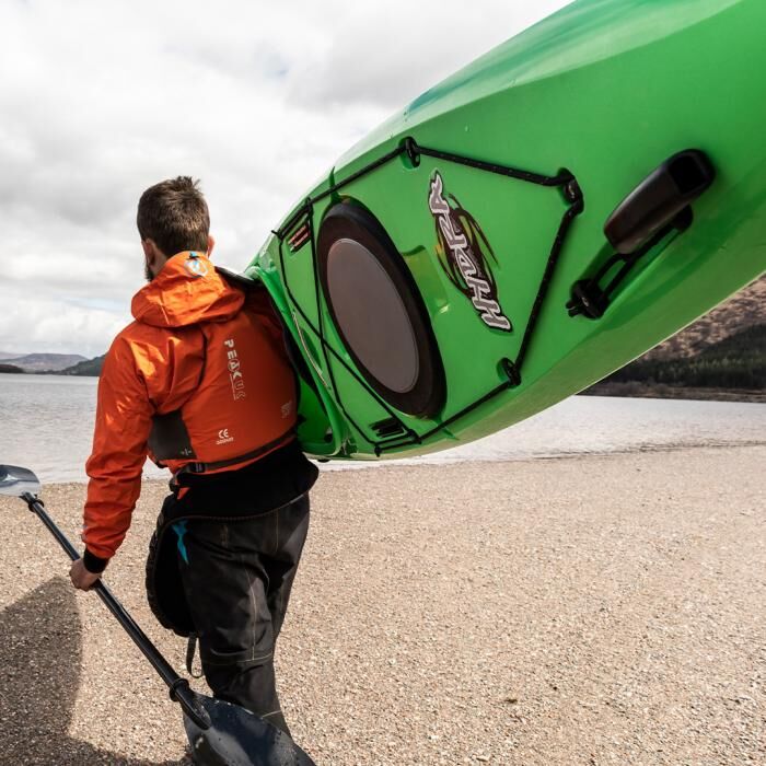 hydra kayak on beach