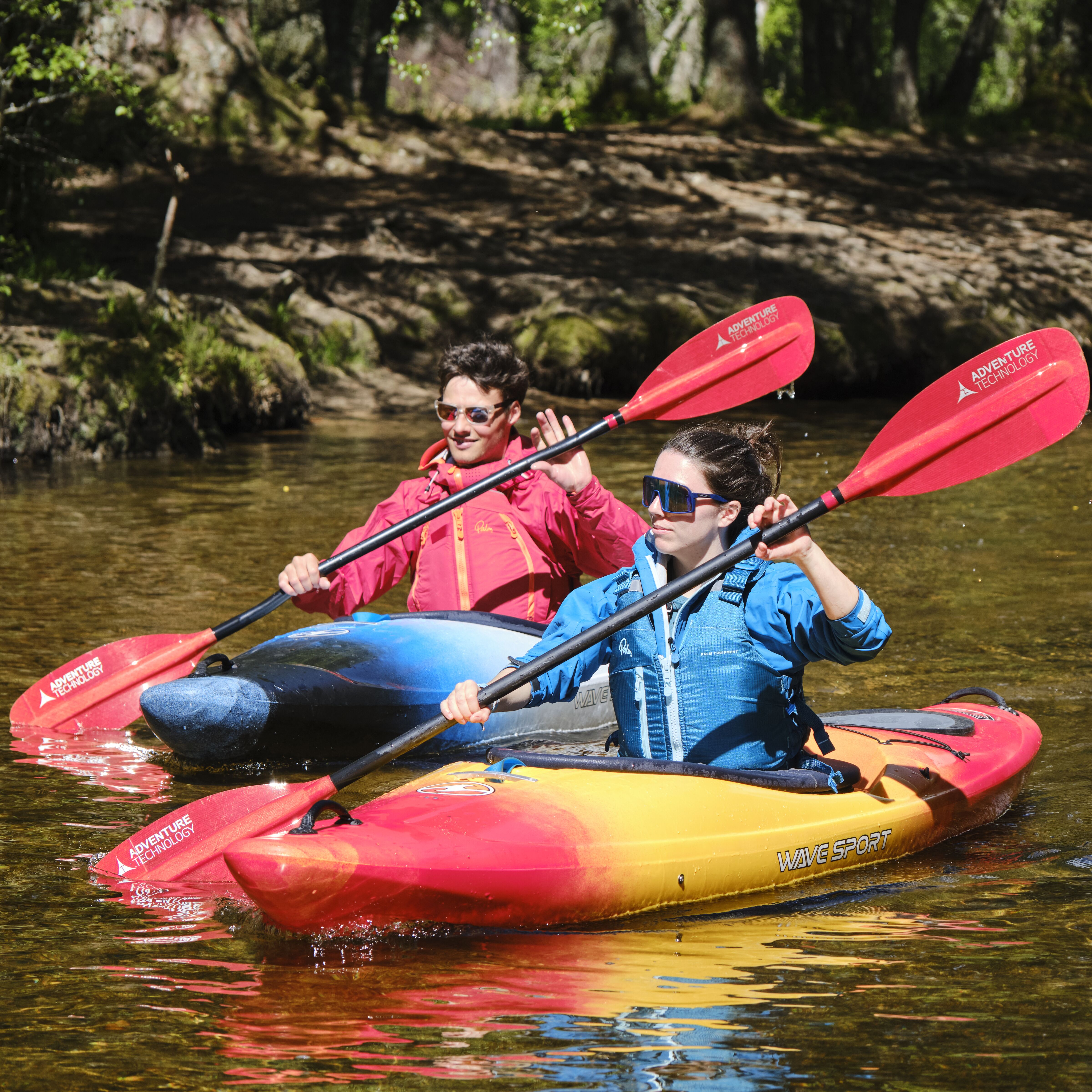 Ethos paddling together