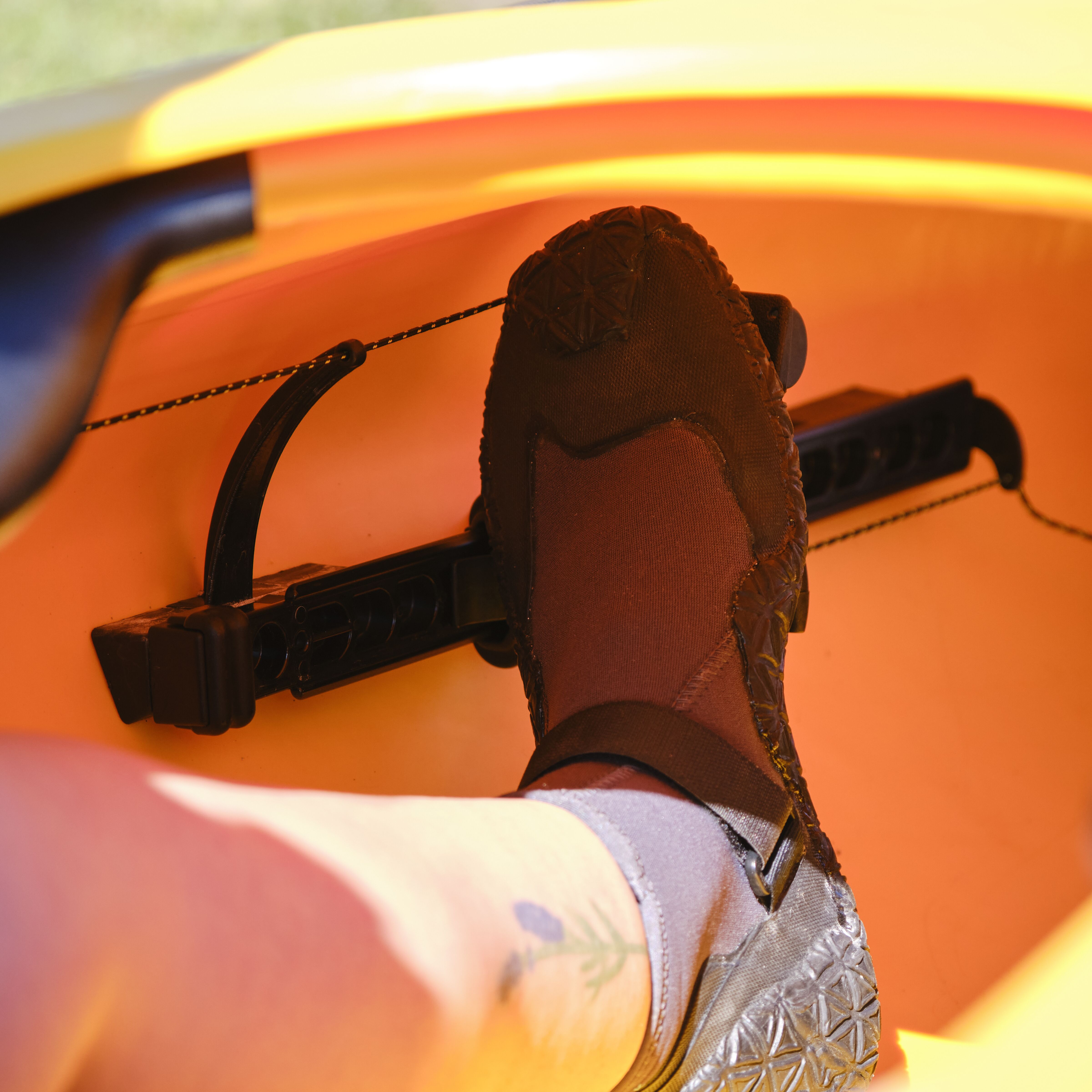 tip-toes footrest pedal